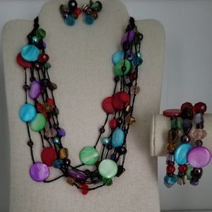 Premier Designs Spectrum jewelry set